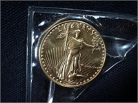 $ 25.00 Gold Coin ~ 1/2 Ounce Gold