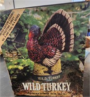 VTG Wild Turkey Decanter #8 Strutting Turkey Serie