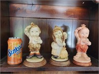 3 Vintage Giuseppe Armani Figurines