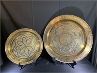 Brass Moroccan Trays