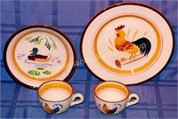4 Pieces Stangl Country Life Pattern