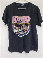 Vintage Kinks One For The Road USA 1980 tour shirt