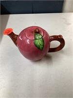 Vintage 1996 Cracker Barrel brand apple teapot