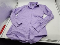 Van Heusen Men's Long Sleeve Button-Down Shirt - S