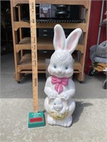 Vintage Easter bunny blow mold 20 inch