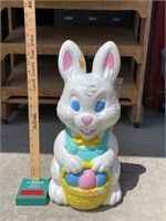 Vintage Easter bunny blow mold 19 inch