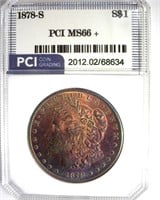 1878-S Morgan MS66+ LISTS $3250