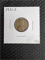 1931-S Wheat Penny