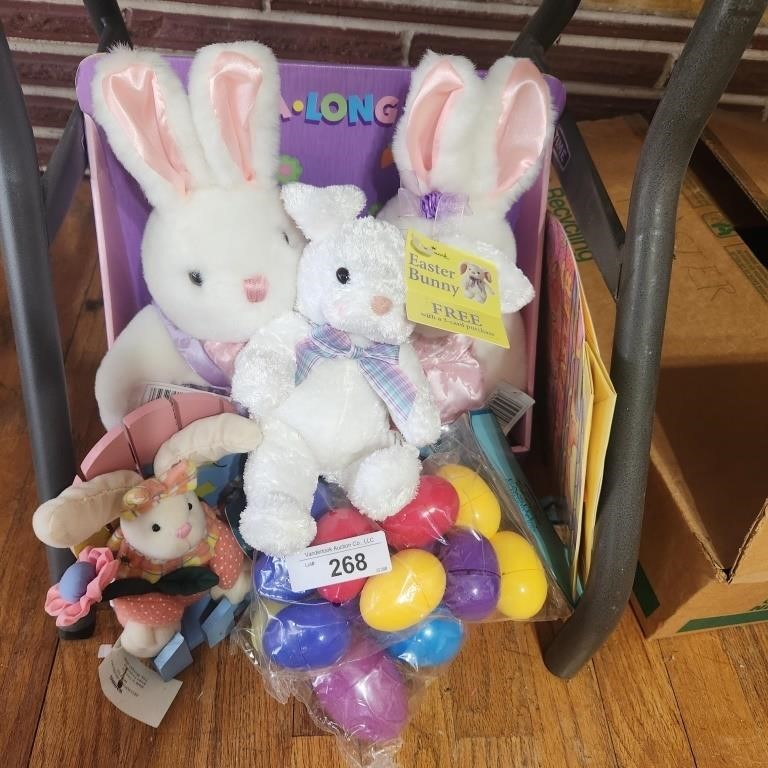 Easter Decor - Sing a long Rabbit Duet, Stuffed