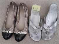 375 - 2 PAIR OF WOMEN'S SHOES (A9)
