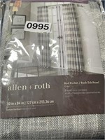 ALLEN ROTH ROD POCKET TAB PANEL RETAIL $30