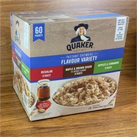 60 Packet Box of Quaker Oatmeal (Variety Pack)