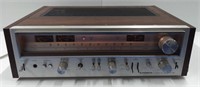 Pioneer SX-780 Stereo Receiver.  Powers on, cover