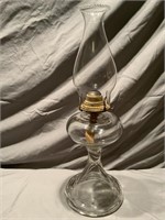 VTG Banner Hurricane Oil Lamp w/ Glass Globe