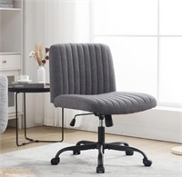 WIDE OFFICE CHAIR WITH NO ARMS ROCKING MID BACK