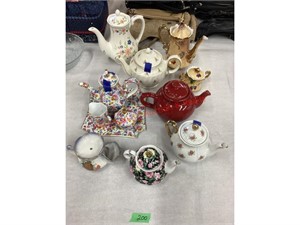 Assorted China Tea Pots