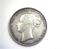 1858 Shilling Great Britain