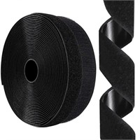 1 Inch x 26 Feet Hook and Loop Tape Sticky Back