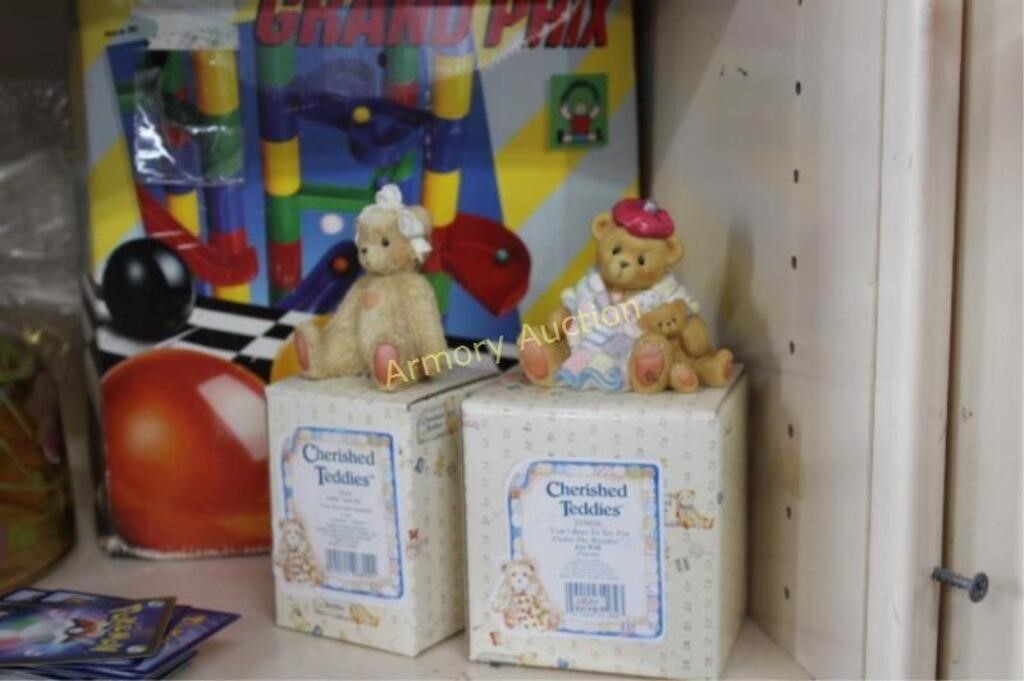 CHERISHED TEDDIES FIGURINES WITH BOXES