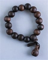Chinese Wood Beads Bracelet