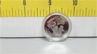 1996 Silver 50 Cents-wood Duckling