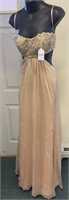 Nude La Femme Dress S20819 sz 4