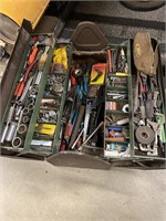 Kennedy foldout toolbox with everything you would