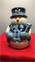 Frosty Snowman Cookie Jar