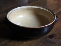 Stoneware Double Handled Casserole Bowl Dish