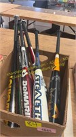 7 ct Baseball Bats