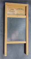 18" ANTIQUE NATIONAL WASHBOARD - GLASS BOARD