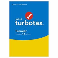 TurboTax Premier 2017, 12 returns, bilingual