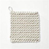 7' Rope Trivet Marled Light Gray - Figmint