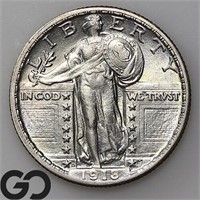 1918-D Standing Liberty 25c, BU++ FH Bid: 700