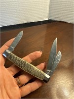 Three bladed vintage knife
