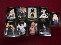 Lot of 9 World Championship Wrestling Cards