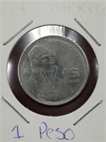 1984 Mexico 1 Peso Coin