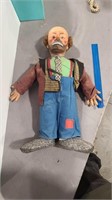 EMMETT KELLY DOLL BY BABY BARRY OF WILLE THE CLOWN