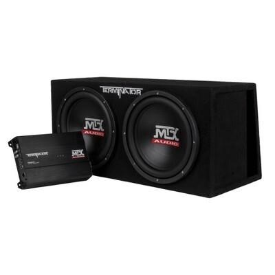 MTX TNP212DV 12 2000W Dual Subwoof + Amp