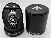 Men’s Citizen Promaster Reverse Panda Chronograph