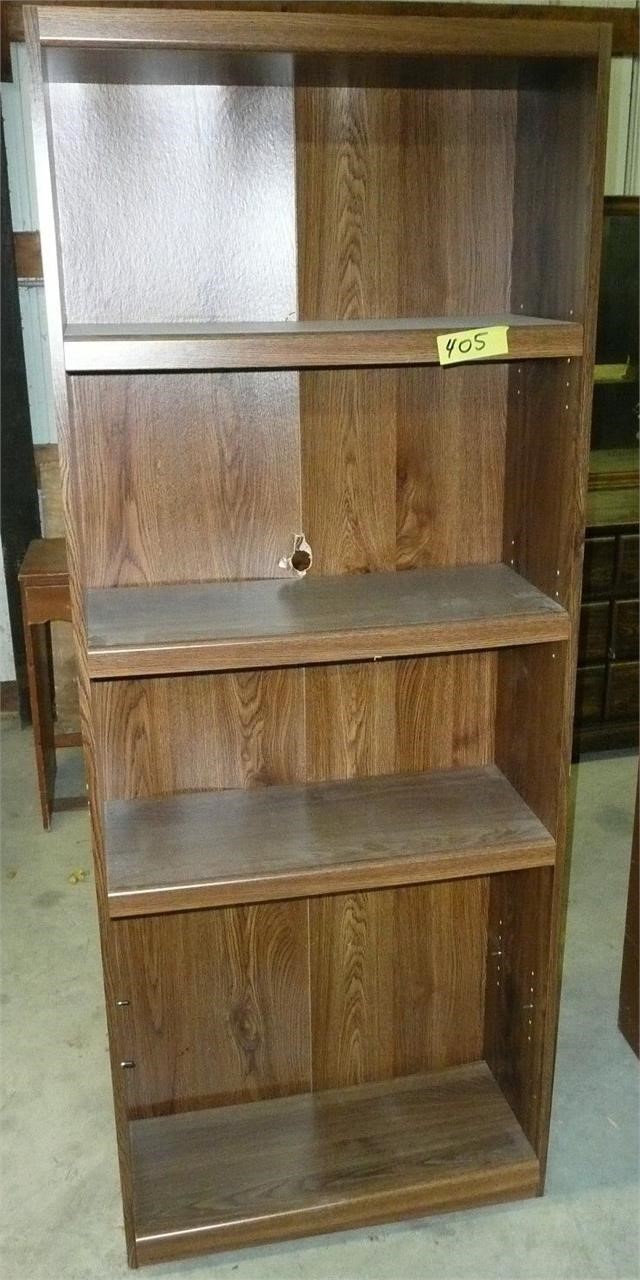 Press Wood Shelf Unit