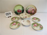 Rose Themed Collector Plates