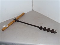 Wood Hand Auger 2"