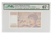 France. Gem Series 1997 20 Francs