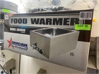 OMCAN STAINLESS STEEL FULL SIZE FOOD WARMER