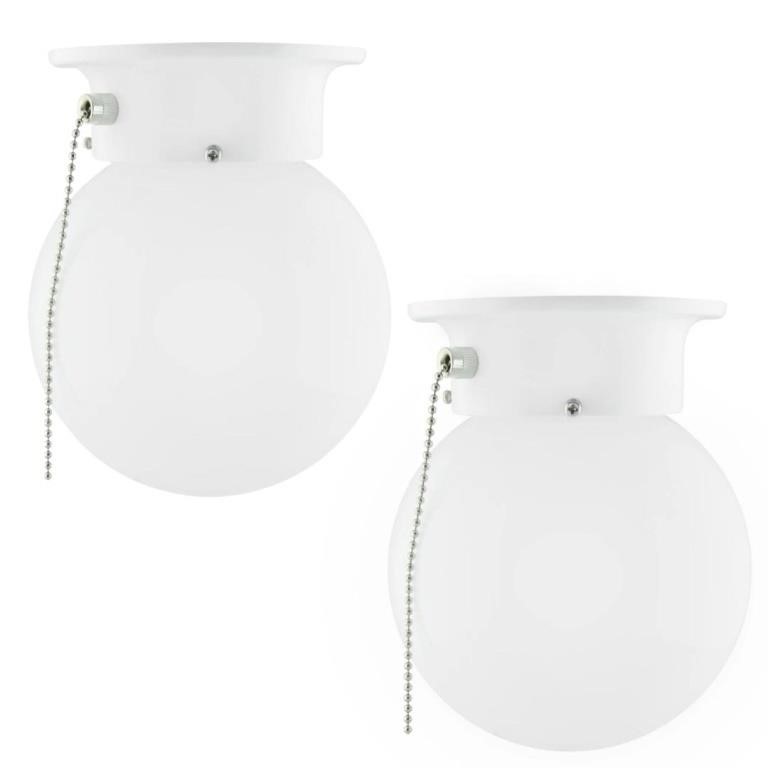 New Set 2 Classic Flush Mount Ceiling Light