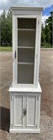 UNIQUE DISPLAY CABINET 22X19.5X83 INCHES