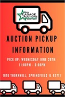 Auction Pick up information