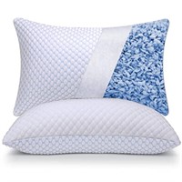 Shredded Memory Foam Pillows  Cooling Bed Pillows