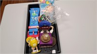 Mixed toy lot - M&M, diecast and swim arm bands